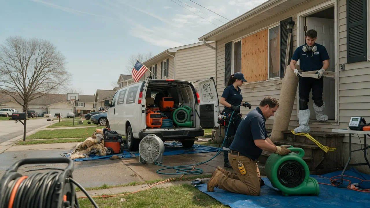 Water Damage Restoration in Saint Thomas, PA near me